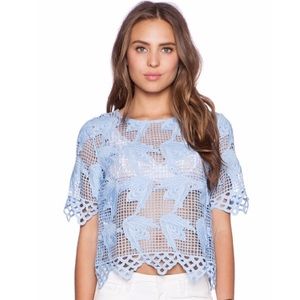 J.O.A. Lace top